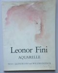 Fini, Leonor and Willem Enzinck - Leonor Fini Aquarelle