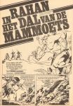Diverse tekenaars - PEP 1974 nr. 45, 8 november, stripweekblad met o.a. AMBROSIUS/ROODBAARD/GROTE PYR/ ROB PALLAND/EPPO/ERWIN/RAHAN - IN HET DAL VAN DE MAMMOETS (LOSSE BIJLAGE + COVER) , goede staat