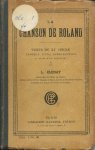 Clédat, L. - La Chanson de Roland. Texte du XIe siècle, précédé d'une introduction et suivi d'un glossaire