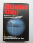 Newcomb, Richard F. - Abandon Ship!  The Saga of the U.S.S. Indianapolis, the Navy's Greatest Sea Disaster. Introduction and afterword by Peter Maas (Hardback-edition)