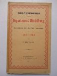 Nagtglas, F.. - Geschiedenis van het Departement Middelburg der Maatschappij tot "Nut van 't Algemeen" van 1793-1866.