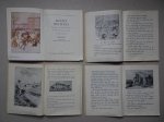 Ligthart, Jan  & H. Scheepstra. - Dicht bij huis. Voorloper van "De wereld in!" Eerste tot en met vierde stukje. 4 deeltjes.