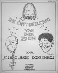 Clinge Doorenbosch, J.P.J.H.: - De ontdekking van den zoen. Woorden en muziek van J.P.J.H. Clinge Doorenbos
