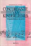 Schaap, Drs. J. Cor - Concordantie van kinderliedjes - 1500 kinderliederen op een rij / druk 1