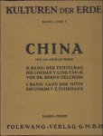 Melchers, Bernd. - China - II. Band,Der Tempelbau - Die Lochan von Ling-yan-si; Ein Hauptwerk buddhistischer Plastik
