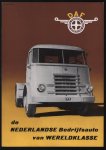 DAF - (AUTO FOLDER - CAR BROCHURE) DAF de nederlandse bedrijfsauto van wereldklasse