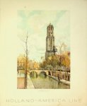 Holland America Line - Menu Card ss Ryndam 1954 Utrecht