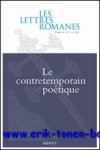 N/A; - lettres romanes - 64.1-2 (2010)  Le contretemporain poetique,