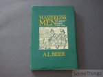 A.L. Beier - Masterless Men: The Vagrancy Problem in England 1560?1640