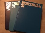 Diverse - Drie delen, Montréal 76, Innsbruck Montréal, Innsbruck 76 -Het officiele standaardwerk van het Nederlandsch Olympisch Comité