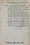 Columba, Wilhelmus / Dreas, Anthonius Gottfried - Naamlyst der Heeren Predikanten, Die onder 't resort van de E. Classis van Dokkum, Zedert de Reformatie, gedient hebben.