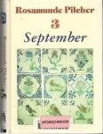 Pilcher, R. - September / druk Heruitgave  /  GROTE LETTER  ex-bieb in 3 boeken