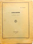 Tomasi, Henri: - Concerto pour trompette et orchestre. Trompette et piano Tomasi, Henri: - Concerto pour trompette et orchestre. Trompette et piano
