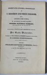 Siewertsz van Reesema, Abraham, uit Rotterdam - Dissertatio juridica inauguralis de vi cognoscimenti quoad mercium possessionem [...] Leiden P.H. van den Heuvell 1843
