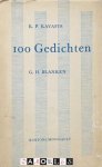 K.P. Kavafis, G.H. Blanken - 100 Gedichten