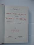 Coppens, J. e.a. - Miscellanea historica in honorem Alberti de Meyer. Tome 1 et 2.