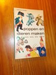 KINDLER, HEDWIG, - Poppen en dieren maken van wol en stof.