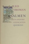 Vroman, Leo. - Psalmen en andere gedichten.