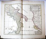 '--- - [Cartography/cartografie] The kingdom of Naples, 1786/Het koninkrijk Napels 1786.