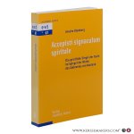 Blumberg, Anselm. - Accepisti signaculum spirituale. Das geistliche Siegel der Taufe im Spiegel der Werke des Ambrosius von Mailand.