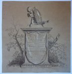 Cornelis Ploos van Amstel (1726-1798) - Antique title page, printdrawing | Prentwerk, published 1765, 1 p.