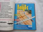 Waleveld, Hans hoofdredacteur - Kijk, populair wetenschappelijk maandblad 1986 COMPLETE JAARGANG ingebonden