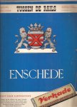  - TUSSEN DE RAILS. Maandblad voor de Nederlandse Spoorwegen. 3e Jaargang April, nr. 11. "Enschede"