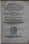 Alberthoma, Robertus - Liederen ter onderwyzing in de stellige, zinnebeeldige, en voorbeeldige godgeleertheid mitsgaders enige geestelyke prenten : verdeelt in vier boeken  waarbij:  Mengeldichten behelzende enige godgeleerde stoffen en vaderlandse geschiedenissen b...