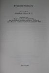 NIETZSCHE, Friederich - Nietzsche Werke. Kritische Gesamtausgabe IX,9 - Neunte Abteilung, Neunter Band, Arbeitshefte W II 6 und W II 7 (WITHOUT CD-ROM!!!)