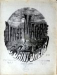 Saint-Saëns, Camille: - Danse macabre. Poëme symphonique d`après une poésie de Henri Cazalis. Op. 40. à 2 mains par l`auteur