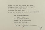 Schagen, J.C. van. - 'Een boom, die nooit zijn bladeren heeft geteld'. Schagen, J.C. van. - 'Een boom, die nooit zijn bladeren heeft geteld'.