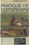 Bernadette d' Anval-Faure - Pratique de l'archéologie.