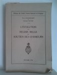 GOLDSCHMIDT Paul, VELTER Georges - L'évolution du régime belge du soutien des chomeurs