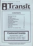  - Transit. The Astrologers' Newsletter. New Series. Vol. 3. 1998