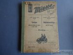 Jules Miesse. - Automobiles Miesse. Autobus, autocars, camions, tracteurs. Catalogue des pièces de rechange des moteurs à huile lourde. / Autobussen, autocars, vrachtauto's, trekwagens. Onderdeelencatalogus van zware olie motoren. Licence Gardner Patent.