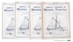 Foster, Vere - Vere Foster's Water-Colour Series. Simple lessons in marine painting. Twelve facsimiles of original water-colour sketches by Edward Duncan. (In Four Parts). With numerous illustrations in pencil, and practical lessons by an experienced master.