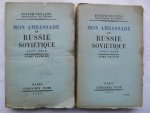 Joseph Noulens - Mon ambassade en Russie Soviétique, 1917 - 1919, 2 Delen/Tomes