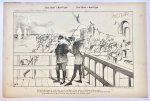 Braakensiek, Johan (1858-1940) - [Original lithograph/lithografie by Johan Braakensiek] Den Briel 1 April 1906 - Den Briel 1 April 1572, 1 April 1906, 1 pp