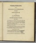 Beijerinck, J.A. - Verhandeling over de indijking en uitbreiding der stad Rotterdam (ingebonden samen met 9e deel nieuwe verhandelingen van het Bataafsch genootschap