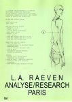 RAEVEN, L.A. - [Liesbeth & Angelique] - L.A. Raeven - Analyse/Research Paris - [Signed].