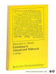 Strack, Hermann L. & Günter Stemberger. - Einleitung in Talmud und Midrasch. Sechste Auflage.