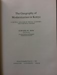 Soja, Edward W. - The Geography of Modernization in Kenya. A spatial analysis of social, economic, and political change.