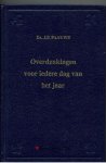 Paauwe, Ds. J.P. - Overdenkingen voor iedere dag van het jaar  -   (dagboek)