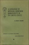 Avedis Krikor  Sanjian, - Catalogue of Medieval Armenian Manuscripts in the United States  ENG / ARM