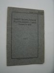 BOER, M., - Eerste Nederlandsche plattelanders-cursus.