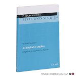 Neumaier, Wilfried. - Aristotelische Logiken dargestellt als algebraische Kalküle.