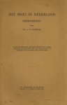 J.B. Schepers. - Het Fries in Nederland: Redevoering. J.B. Schepers. - Het Fries in Nederland: Redevoering.