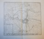  - [Antique print, etching] Map of the siege of Saint-Venant in 1710 (Spanish Succession War), published 1729.