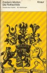 Morton, Frederic - Die Rothschilds, Porträt einer Familie. Uit het engels vertaald door Dr. Hans Lamm