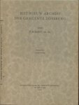 Scherft, litt.drs P. - Het nieuw-archief der gemeente Doesburg. Inleiding en inventaris. van het gemeente archief van het gemeentebestuur tot verschillende archivalia en particuliere papieren.